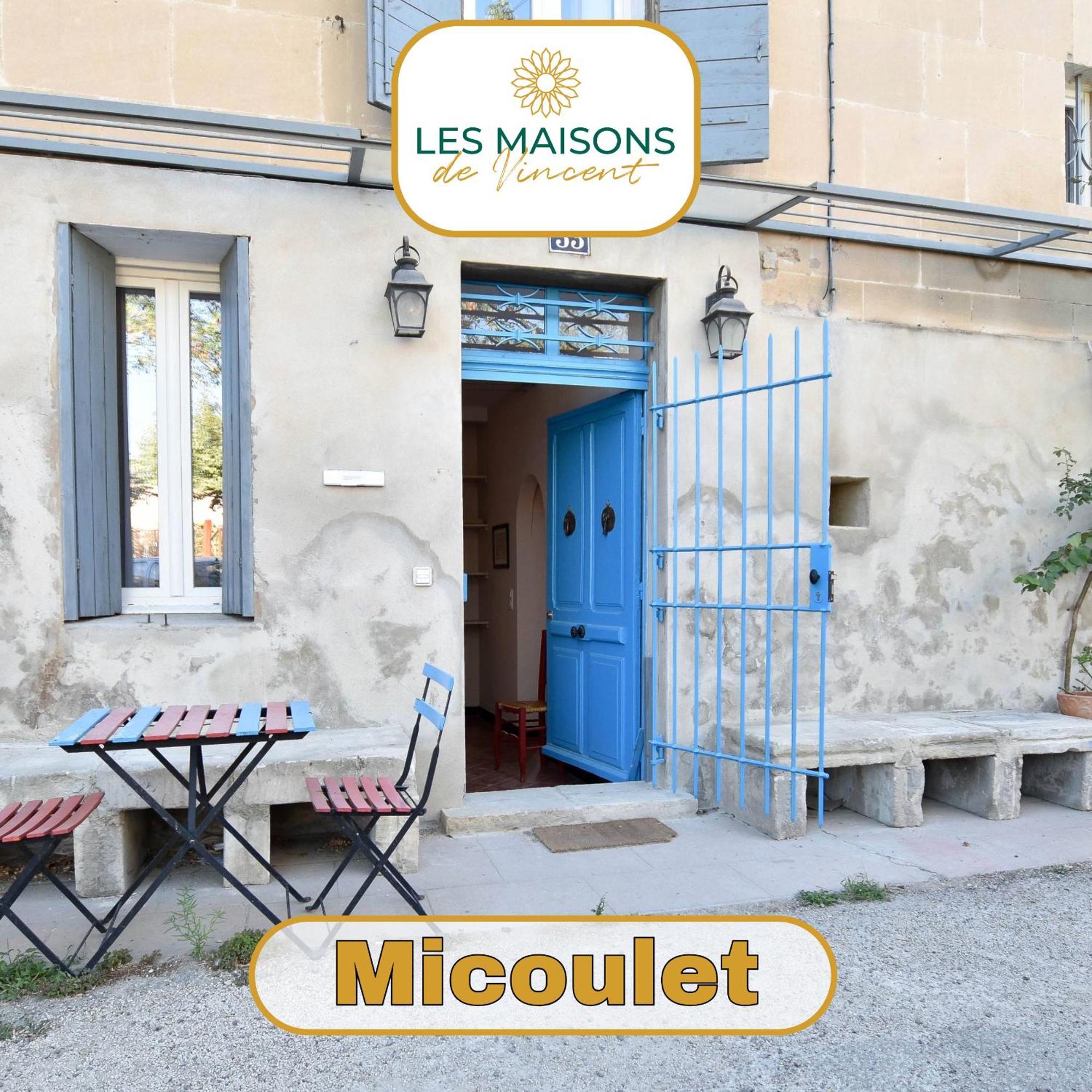 Micoulet, Parking - Clim Villa Arles Bagian luar foto